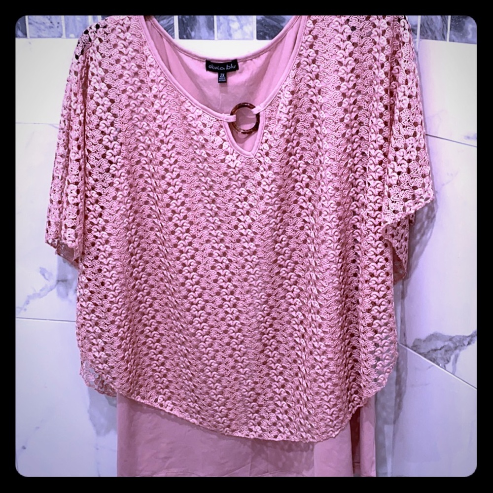 Olivia blu top new 2x